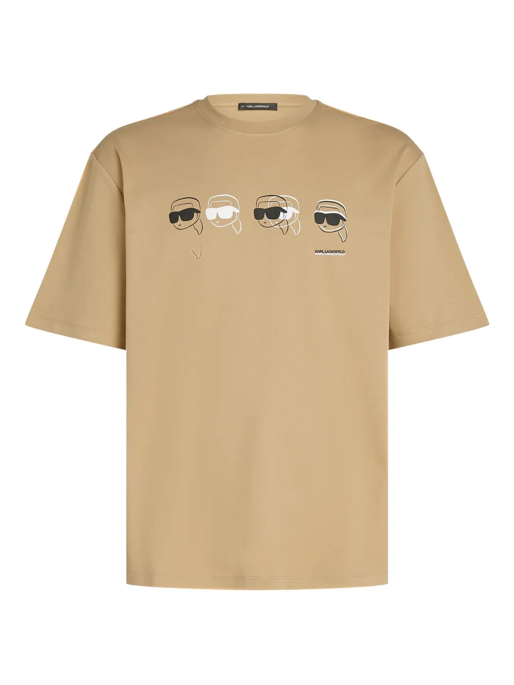 Karl Lagerfeld playera Ikon | marrón | Image 1