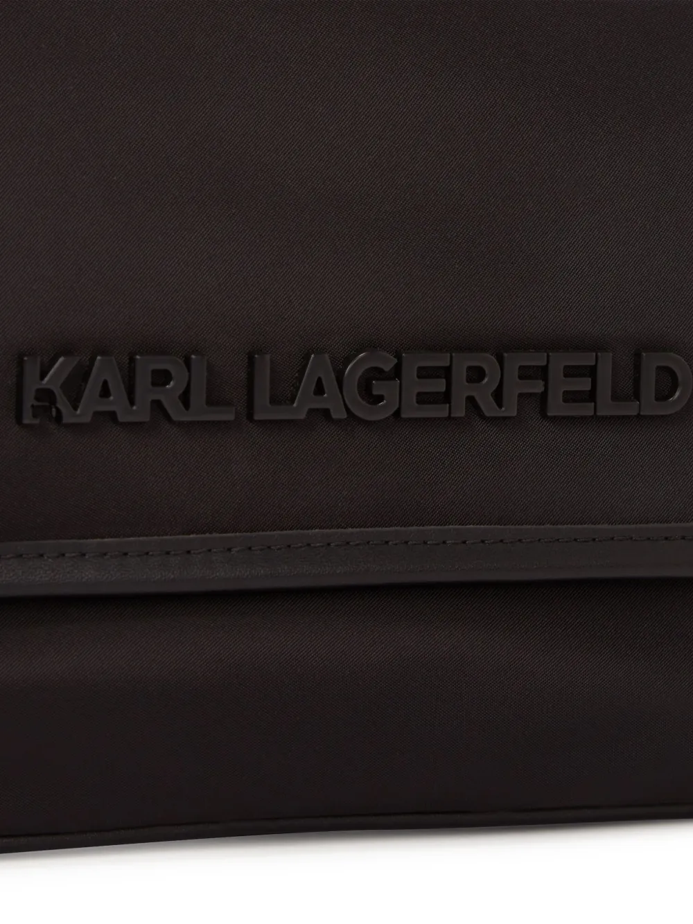 Karl Lagerfeld K Essential messengertas Zwart