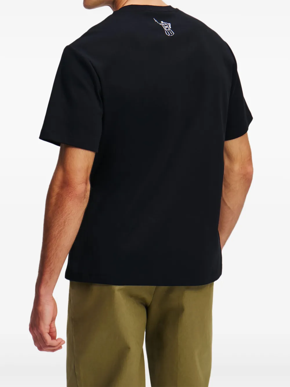Karl Lagerfeld x Jorge Parra T-shirt Zwart
