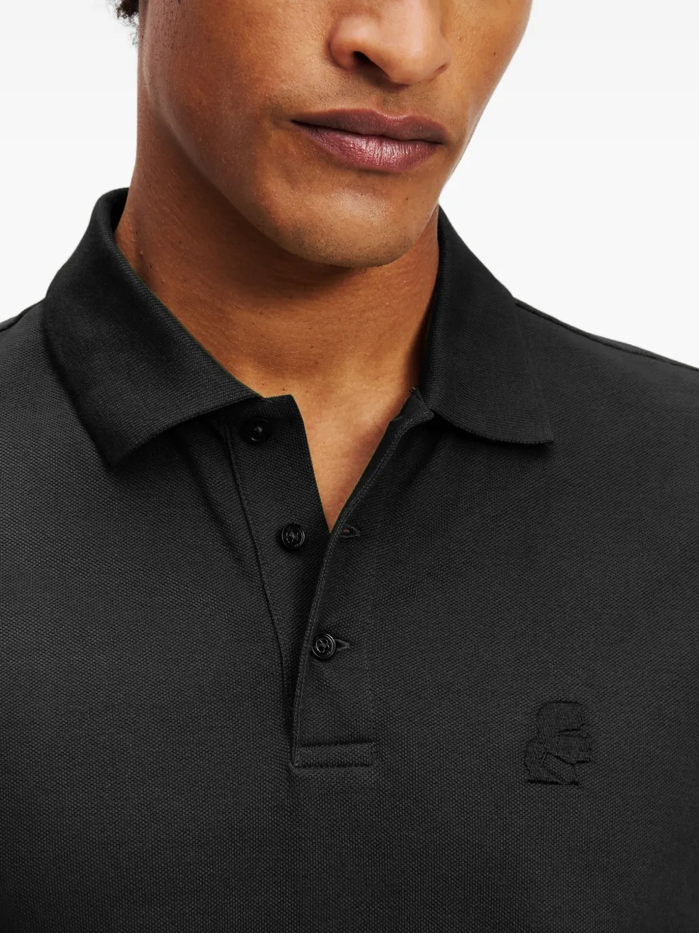 Karl Lagerfeld Polo con applicazione Kameo | Image 5