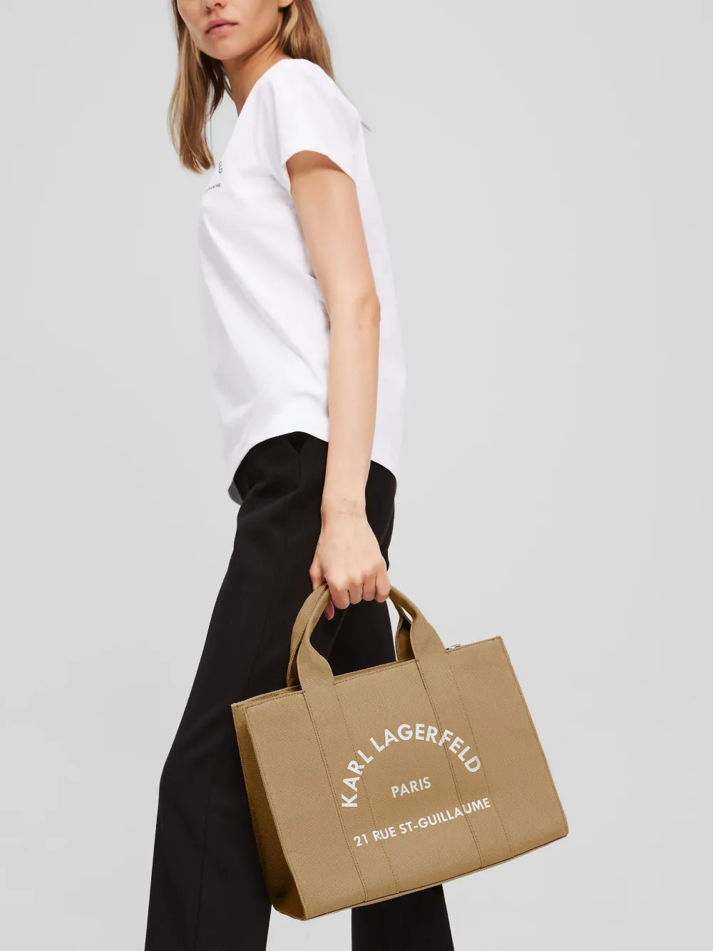 Karl Lagerfeld Medium Rue St-Guillaume shopper Beige