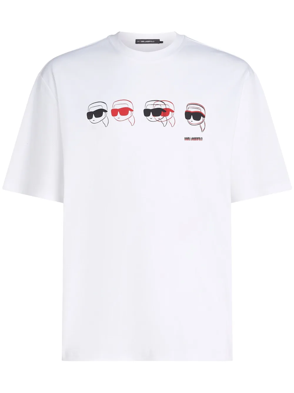 Karl Lagerfeld playera Ikon | blanco | Image 1