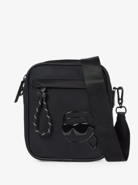Karl Lagerfeld Bolsa transversal Ikon com estampa