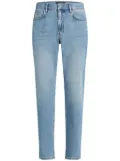 Karl Lagerfeld essential logo-patch jeans - Blue