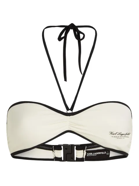 Karl Lagerfeld Hotel Karl bikini top