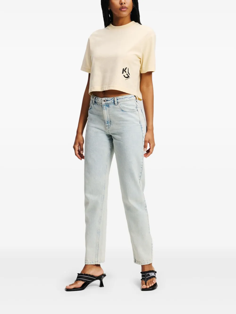 karllagerfeldjeans Karl Lagerfeld Jeans Straight jeans - Blauw