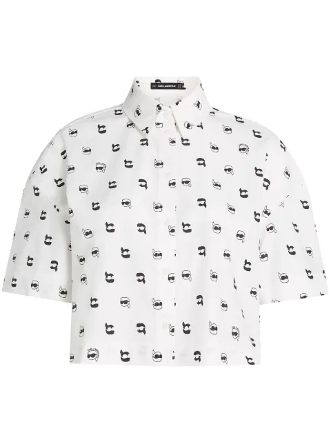 Karl Lagerfeld camisa corta Ikon