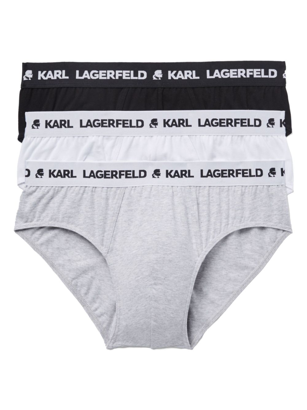 logo-waistband briefs (pack of three)