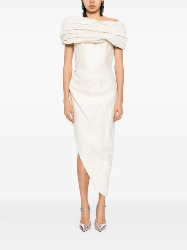 Maticevski Amber Cocktail Dress | Neutrals | FARFETCH IN