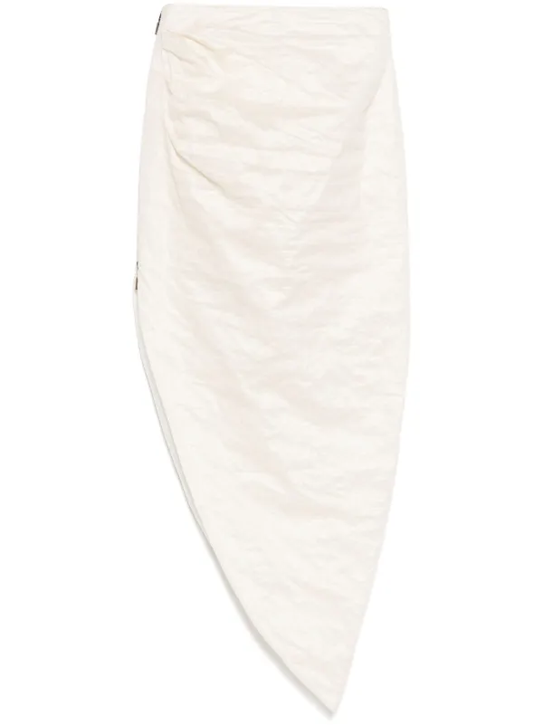 Maticevski Cologne Skirt in Neutrals