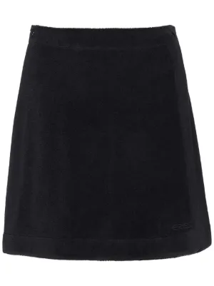 Patou ラッフル ミニスカート | ブラック | FARFETCH JP