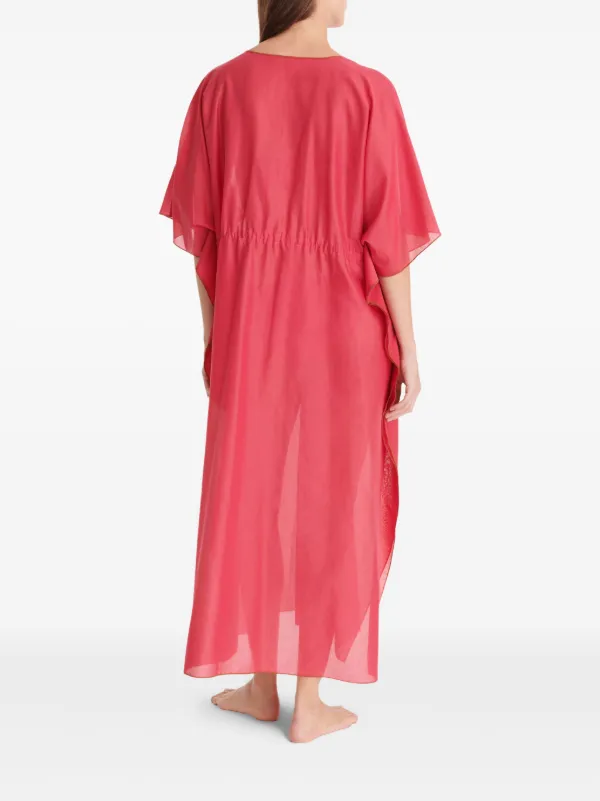 eres beach dress Eres Pink Beach Cover-Up  The Curatorial Dept