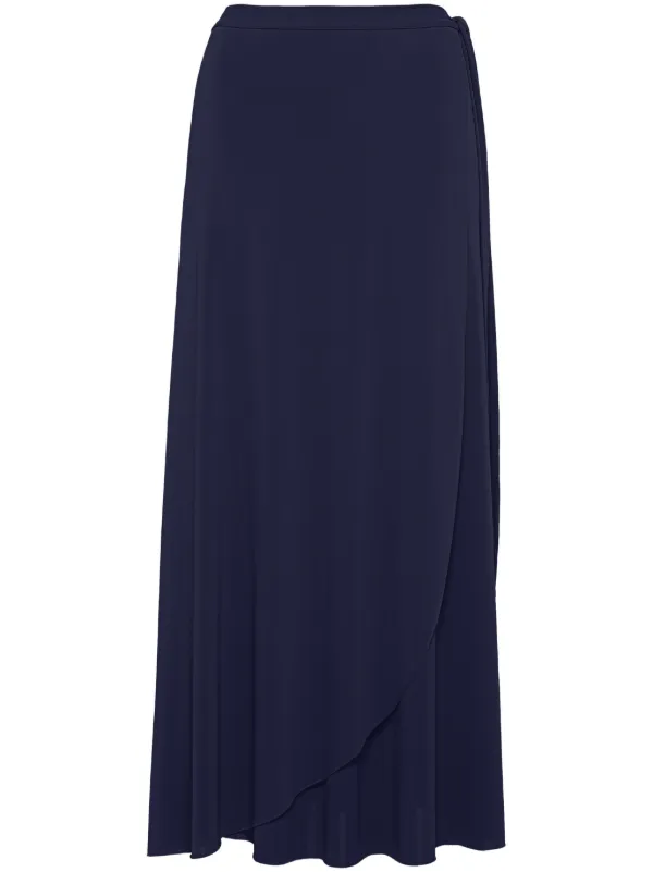 Eres Julieta Midi Skirt in Blue
