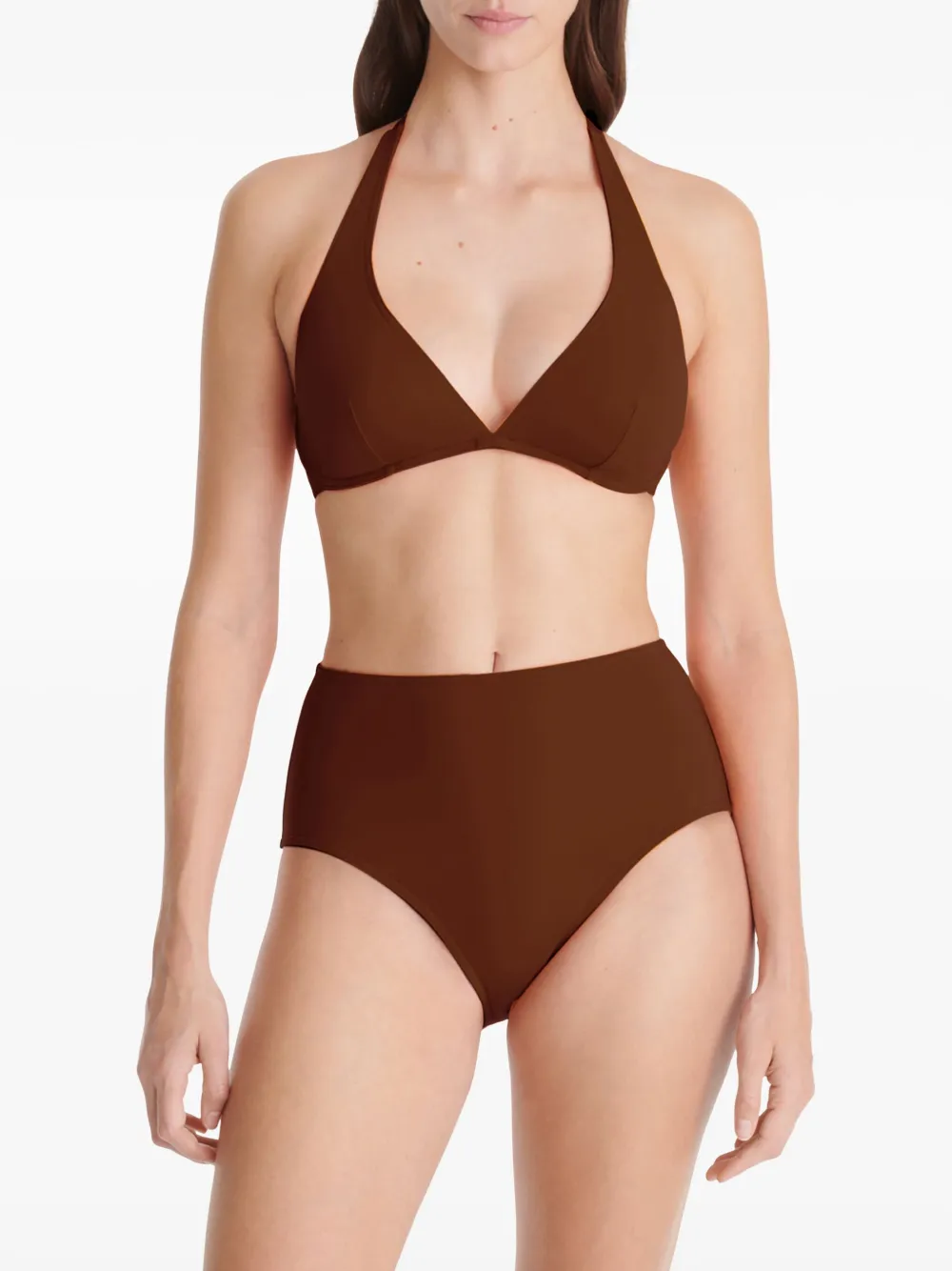 ERES Initiale bikinitop Bruin