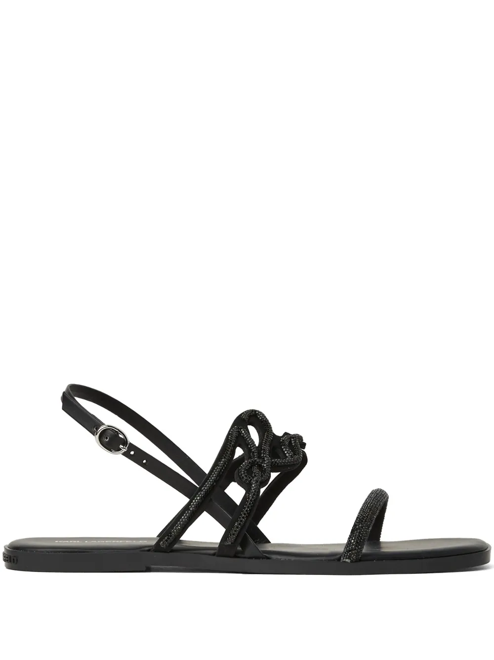 Karl Lagerfeld Olympia Signa sandals Black