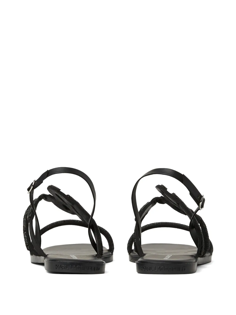 Karl Lagerfeld Olympia Signa sandals Black