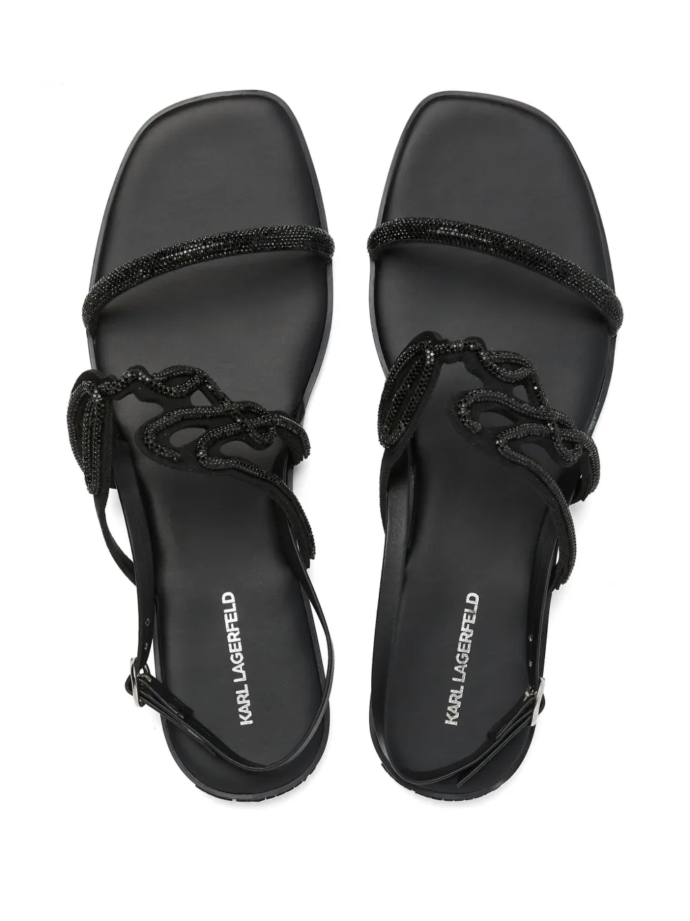 Karl Lagerfeld Olympia Signa sandals Black