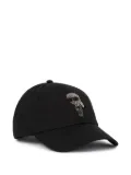 Karl Lagerfeld Ikon-rhinestone cap - Black