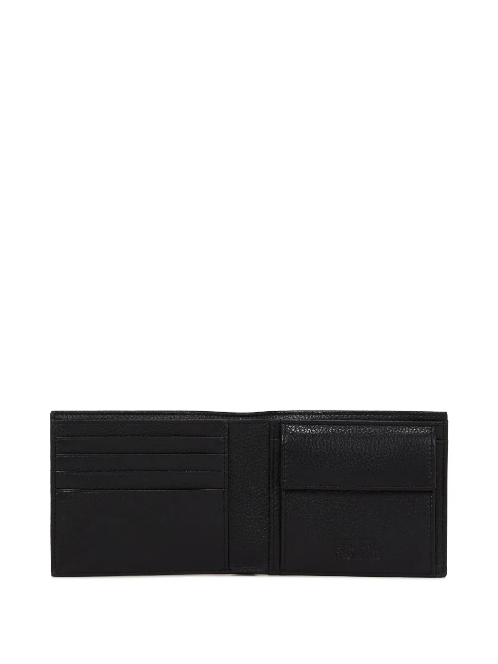 Karl Lagerfeld K athleisure portemonnee met logodetail Zwart