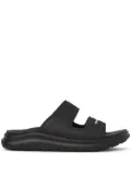 Karl Lagerfeld Skuba double-strap slides - Black