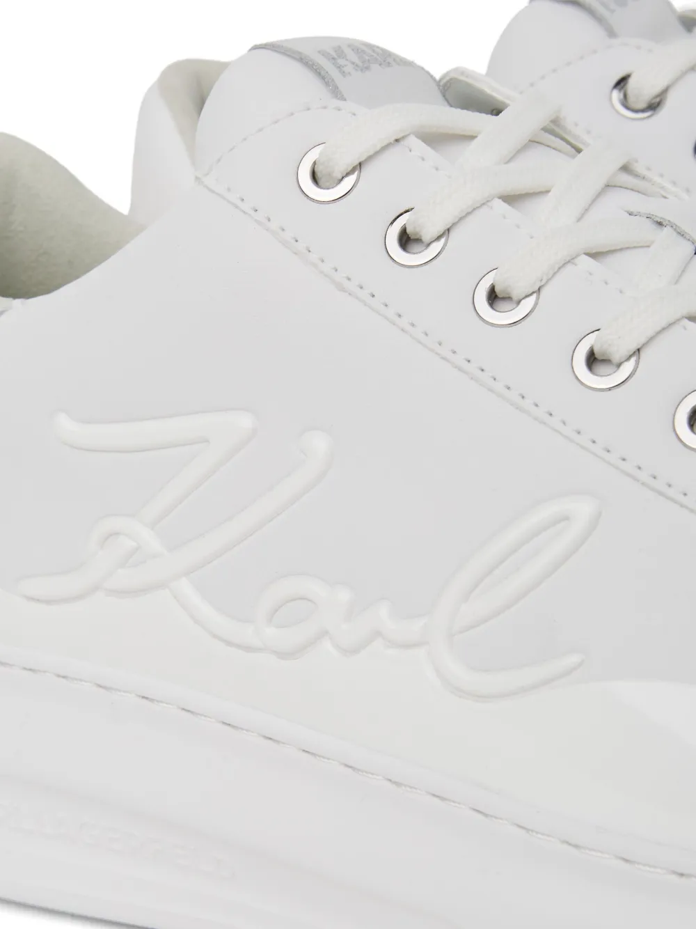 Karl Lagerfeld Kapri Signia Shine sneakers Wit