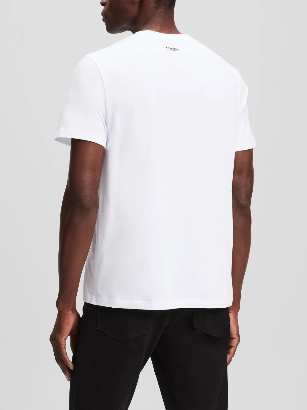 Karl Lagerfeld T-shirt van biologisch katoen Wit