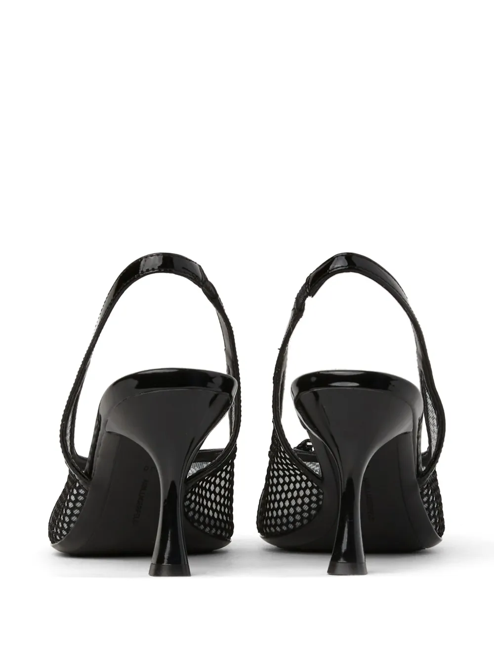 Karl Lagerfeld 70mm Sienna Signia slingback heels Black