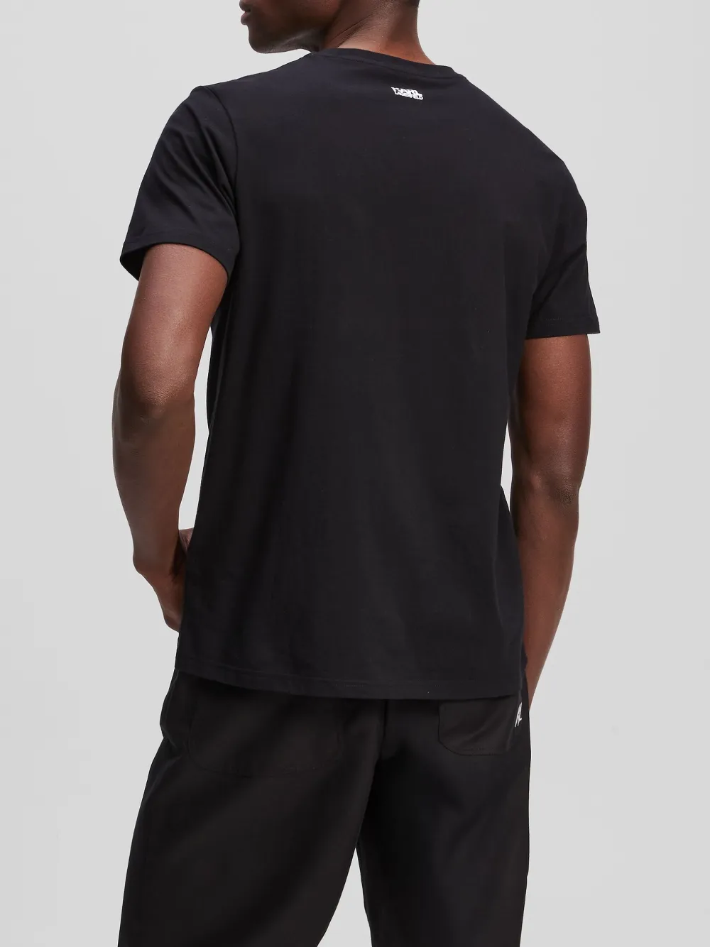 Karl Lagerfeld T-shirt met logo Zwart