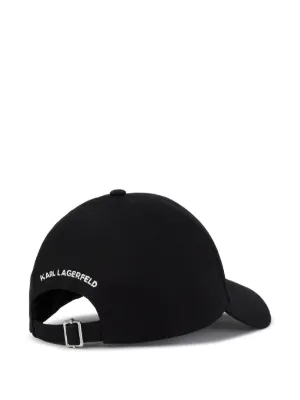 KARL LAGERFELD　カールラガーフェルド　キャップ　黒　ロゴ Karl Lagerfeld(カール ラガーフェルド) 帽子(レディース