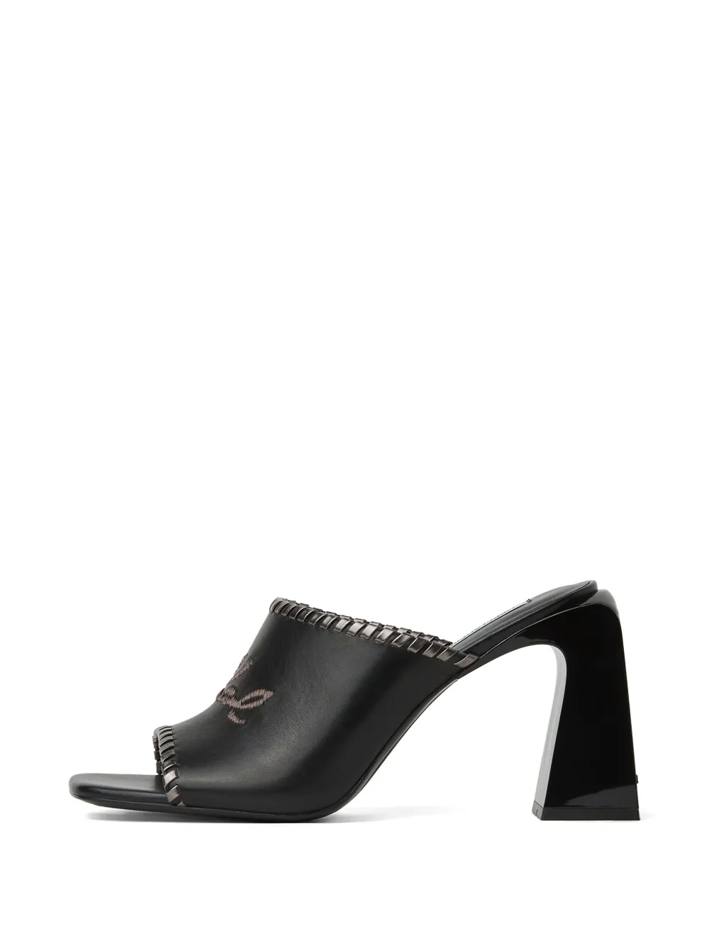 Karl Lagerfeld 90mm Astra Nova mules Black