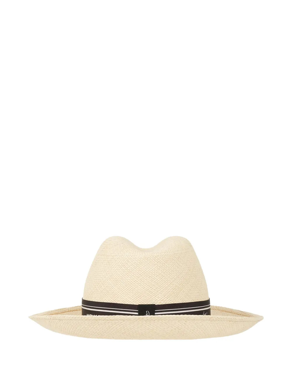 Karl Lagerfeld x Borsalino panama hoed Beige