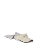 Karl Lagerfeld x Jorge Parra tie visor - Neutrals