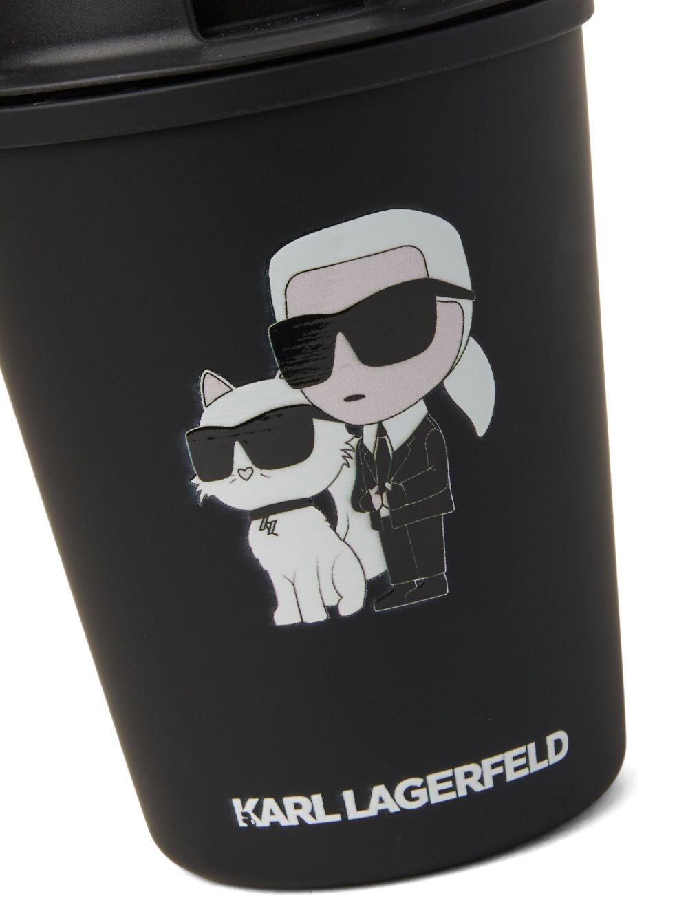 Karl Lagerfeld Ikon reismok - Zwart