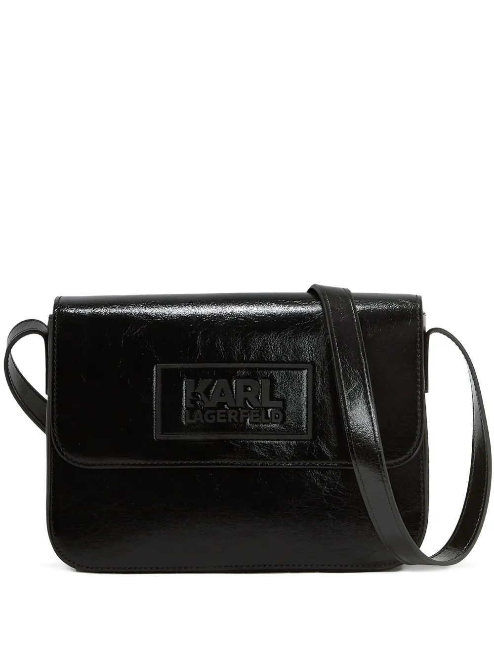 Karl Lagerfeld K/Stone cross body bag - ブラック Karl Lagerfeld K/Stone cross body bag - ブラック