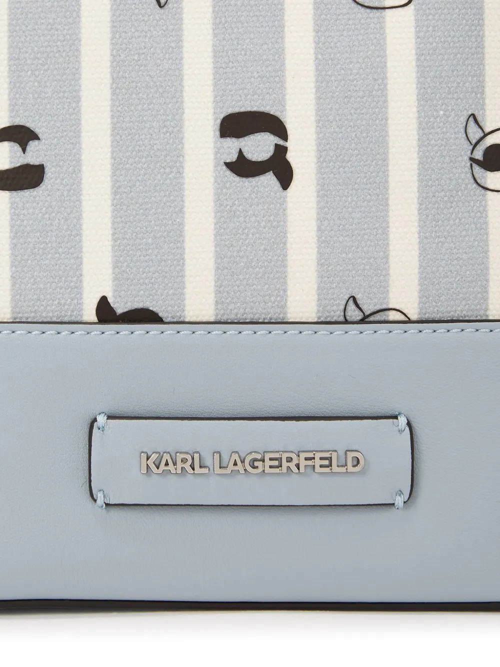 Karl Lagerfeld Ikon bucket-tas Blauw