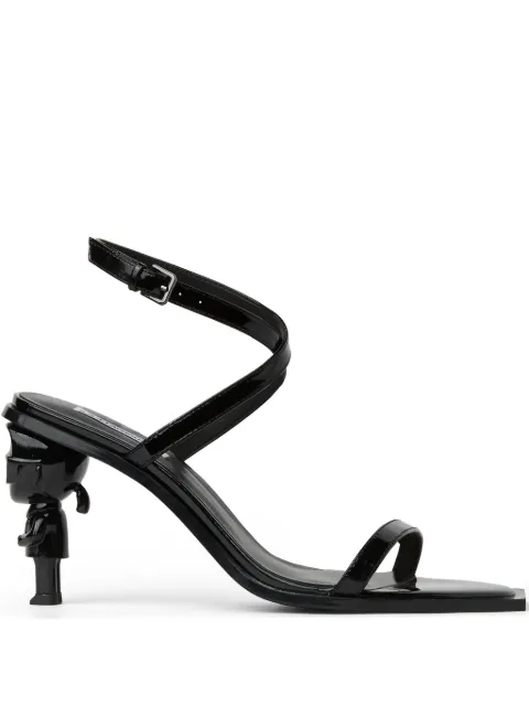 Karl Lagerfeld NFT 鞋跟裹踝带凉鞋