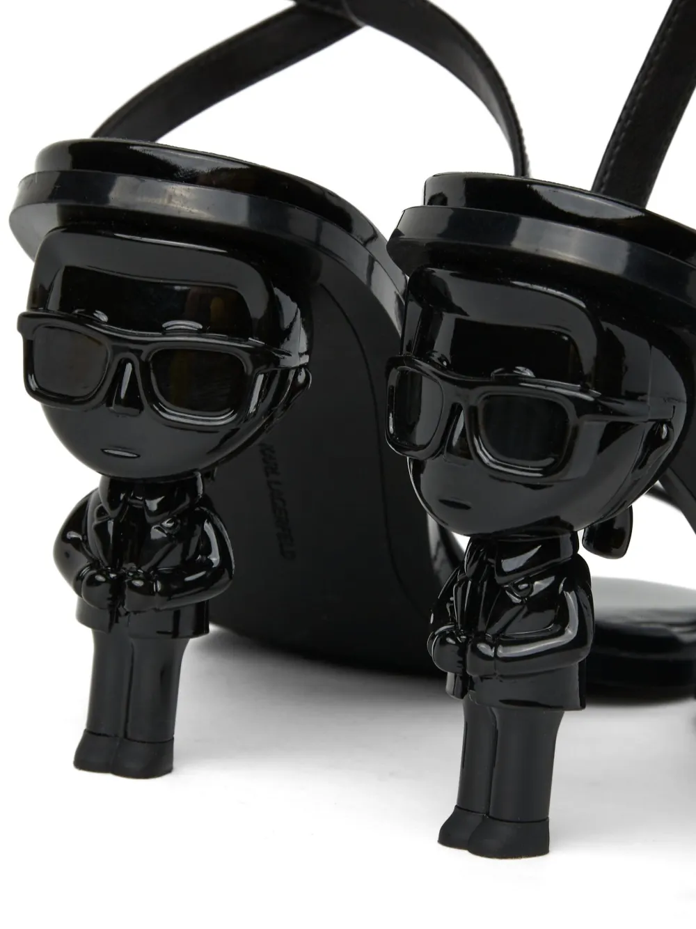 Karl Lagerfeld NFT heel ankle-strap sandals | Image 6