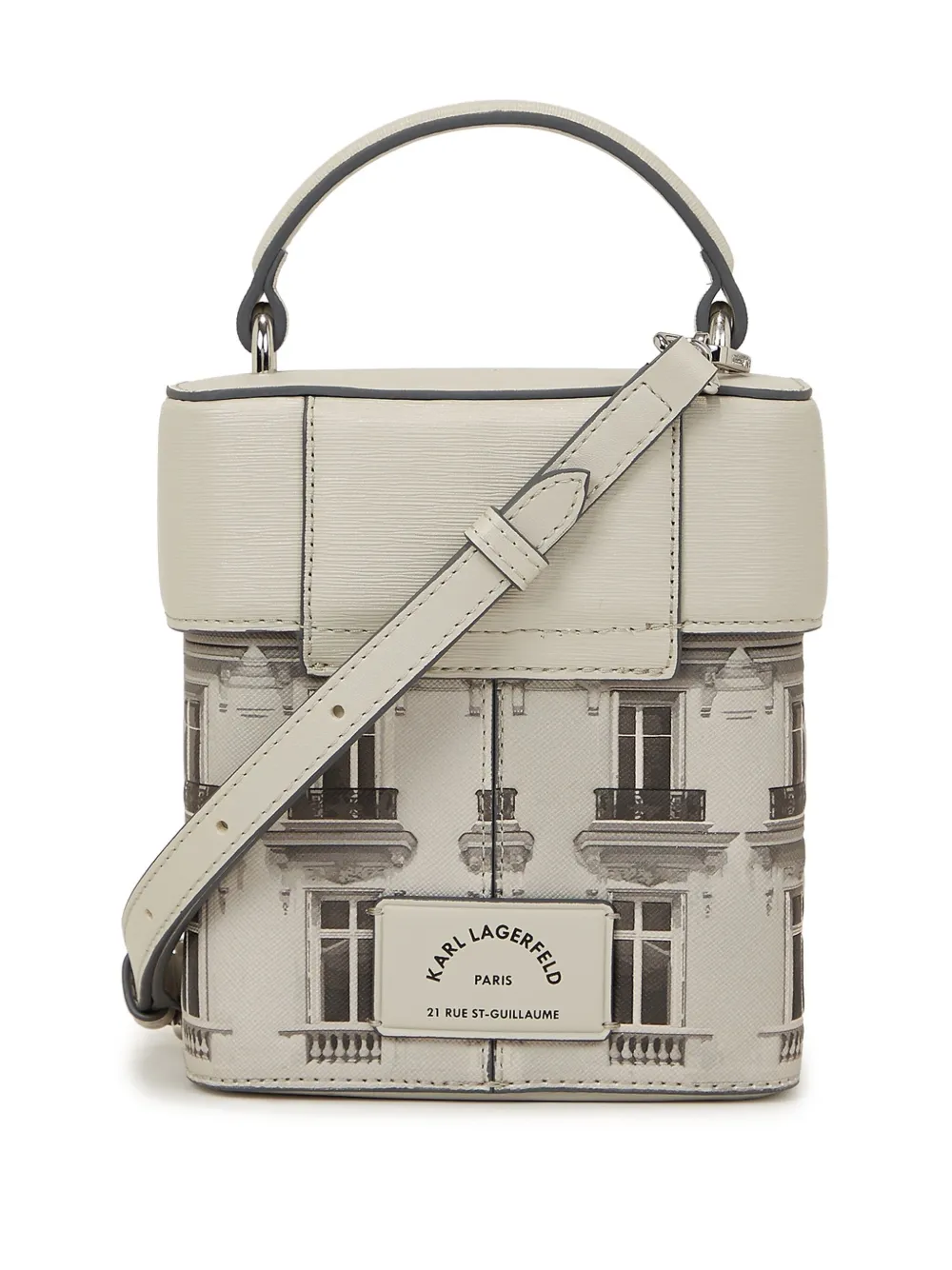 Karl Lagerfeld Rue St-Guillaume Maison crossbodytas - Beige