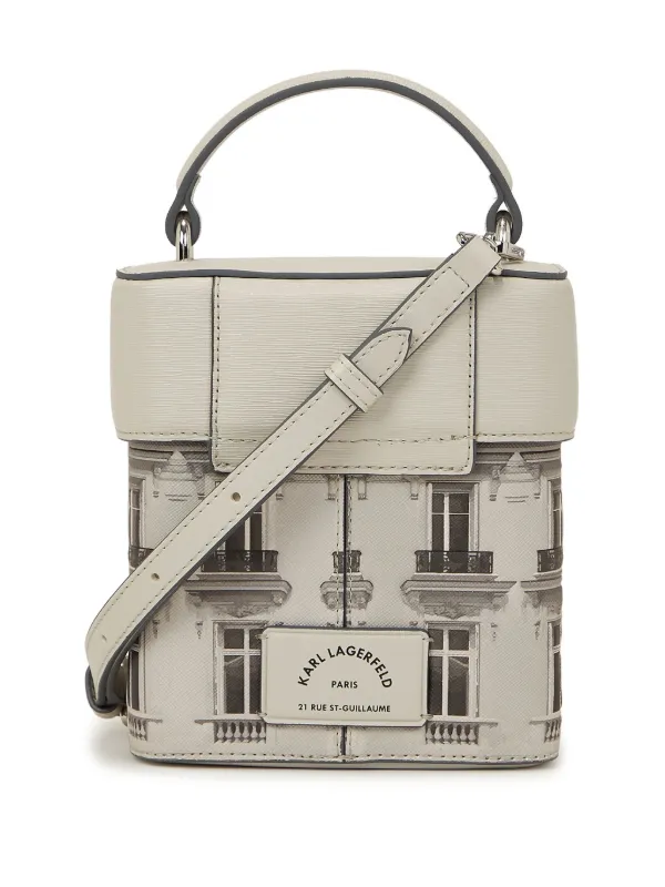 Karl Lagerfeld Bolsa Transversal Rue St-Guillaume Maison | Neutro | FARFETCH BR