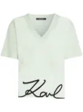 Karl Lagerfeld Signature T-shirt - Green