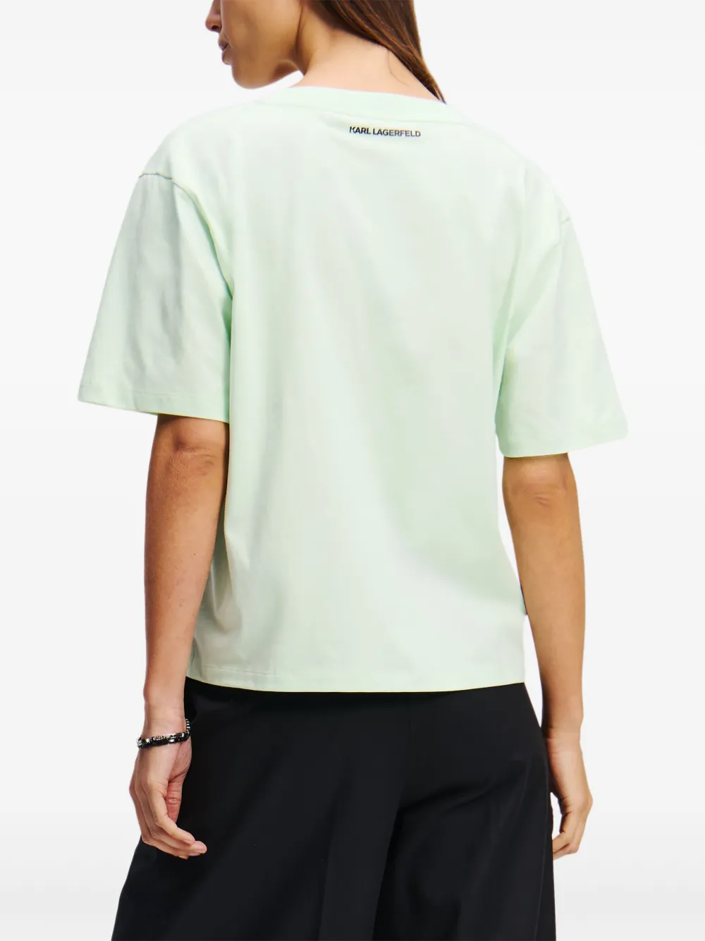 Karl Lagerfeld Kenmerkend T-shirt Groen