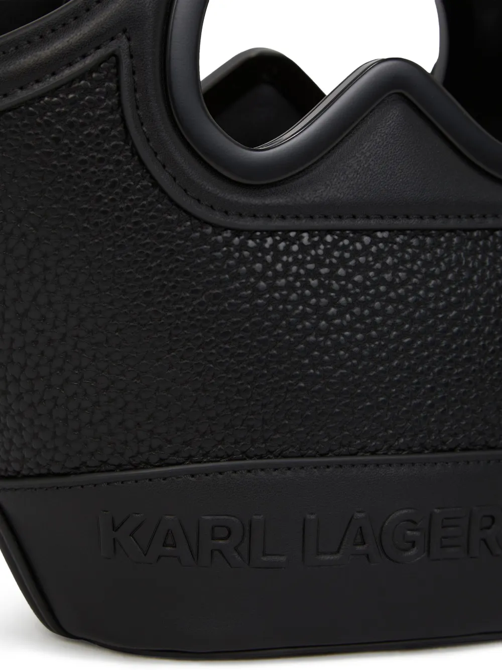 Karl Lagerfeld Kleine K Aviator tas Zwart