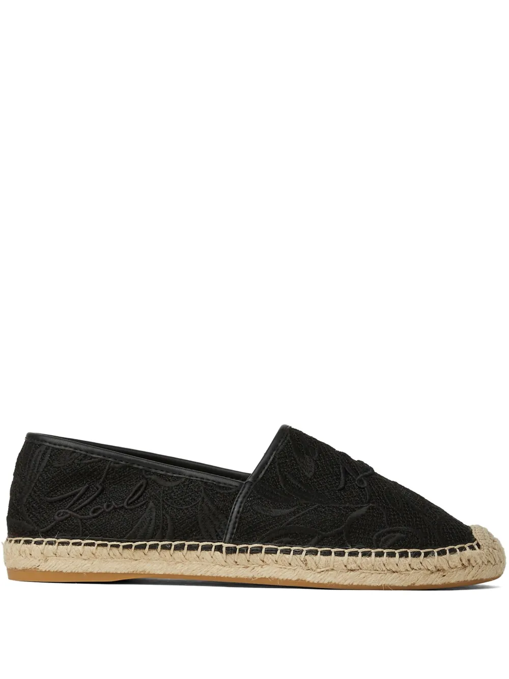 Karl Lagerfeld Kamini espadrilles Black