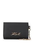 Karl Lagerfeld K/Signature cardholder - Black