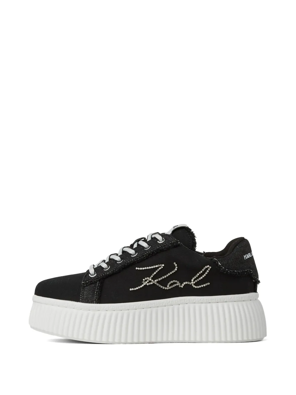 Karl Lagerfeld Kreeper sneakers Zwart