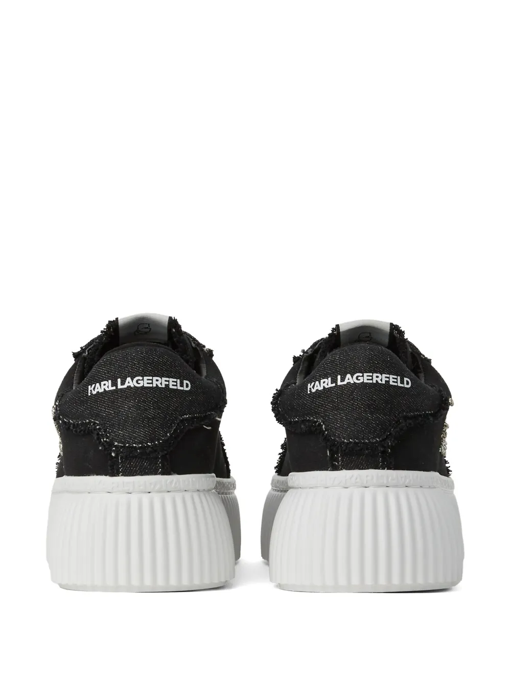 Karl Lagerfeld Kreeper sneakers Zwart