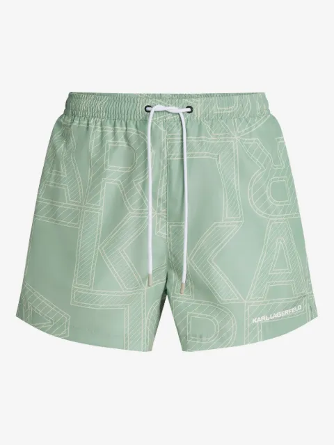 Karl Lagerfeld badeshorts med logotryk