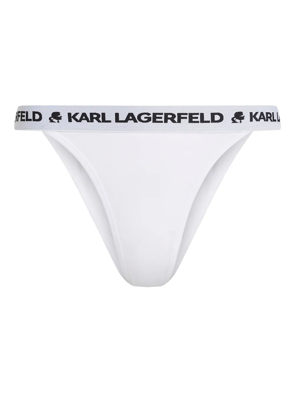 Karl Lagerfeld Set van drie slips met logo - Wit