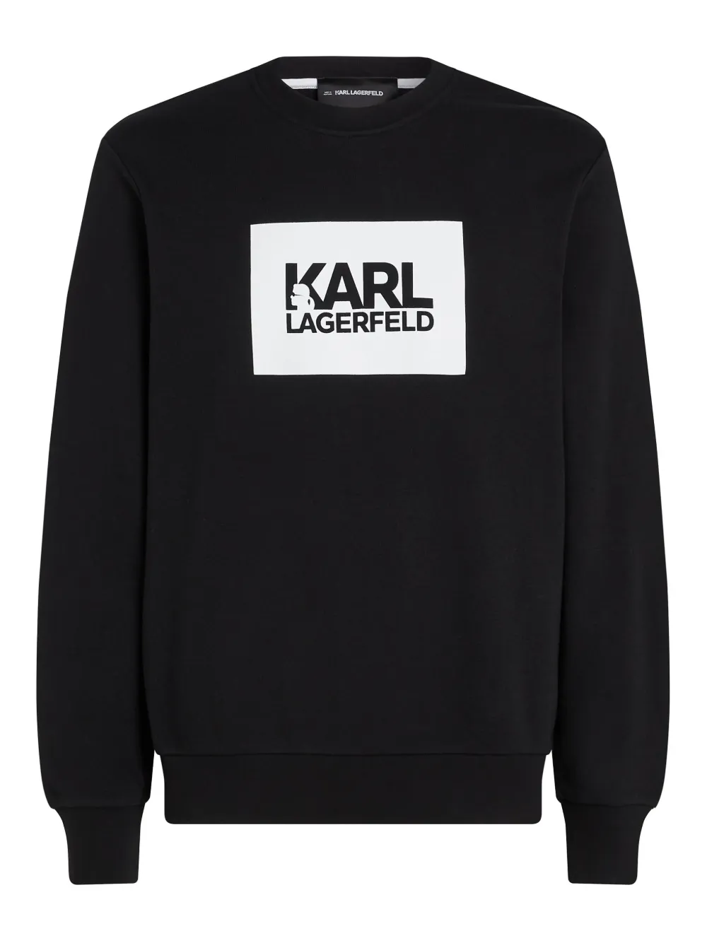 Karl Lagerfeld sudadera con logo estampado | negro | Image 1