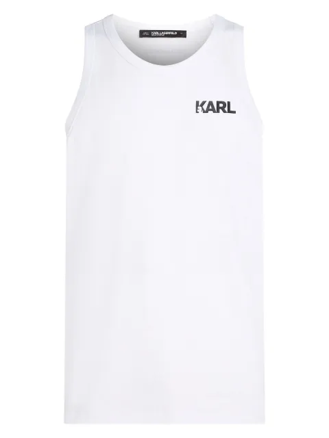 Karl Lagerfeld camiseta con logo estampado